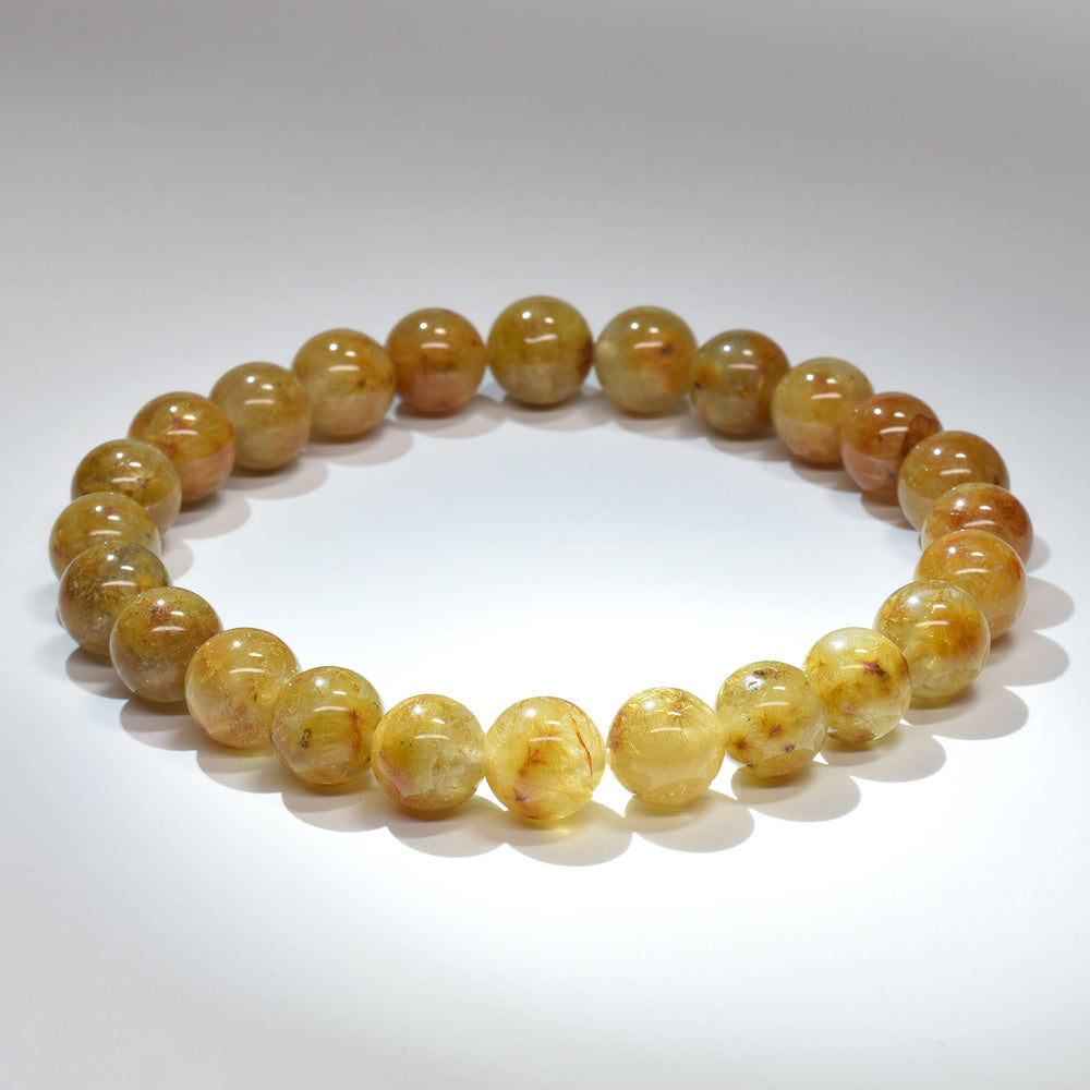 フラワールチルクォーツ ブレスレット 7.5mm #RM091