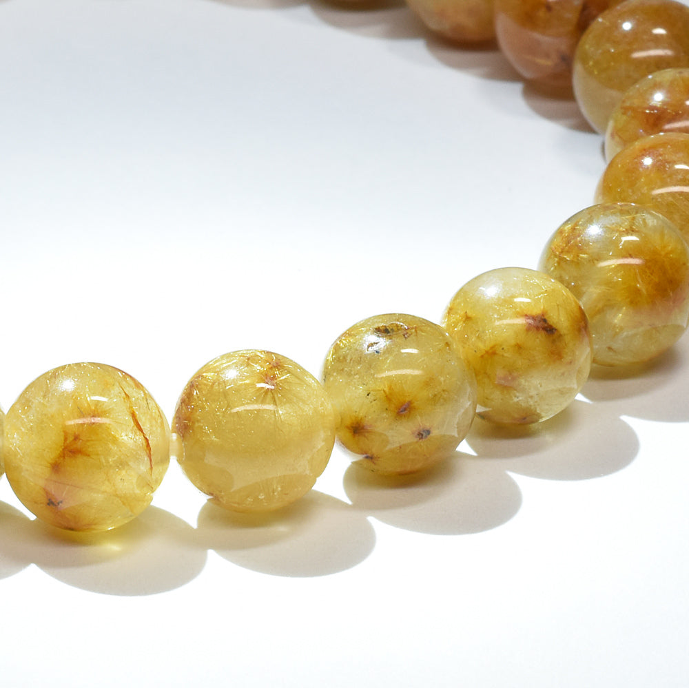 フラワールチルクォーツ ブレスレット 7.5mm #RM091