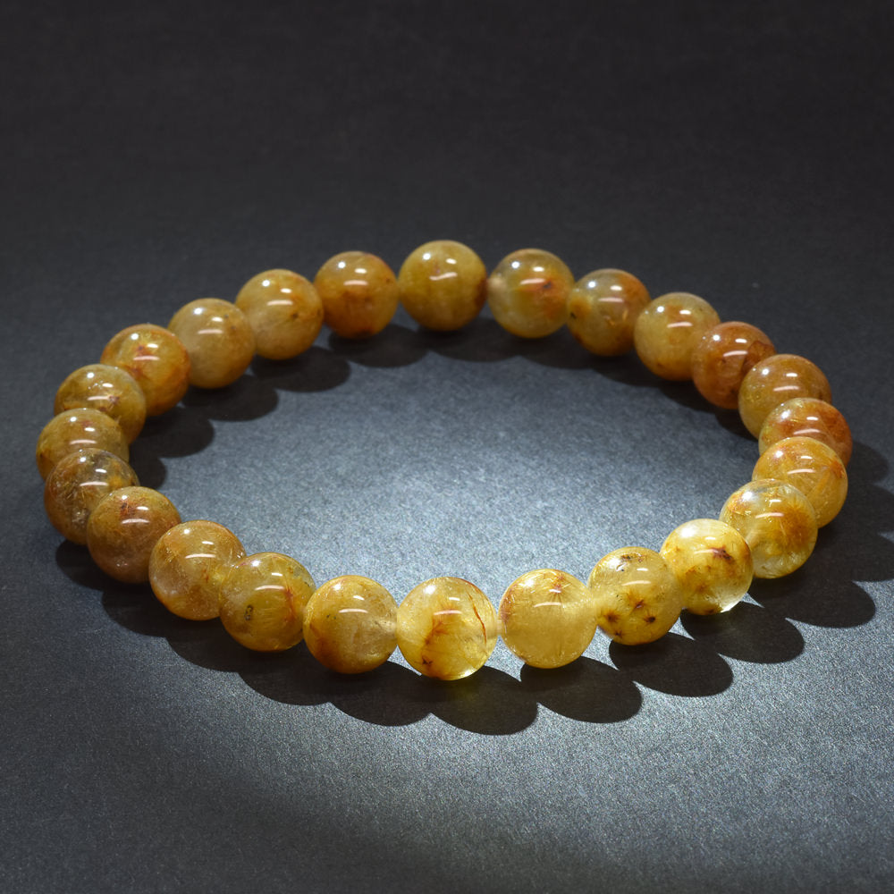 フラワールチルクォーツ ブレスレット 7.5mm #RM091