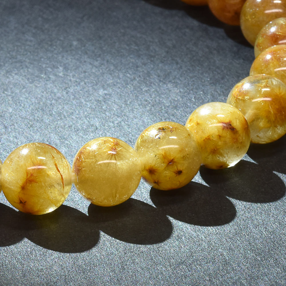 フラワールチルクォーツ ブレスレット 7.5mm #RM091