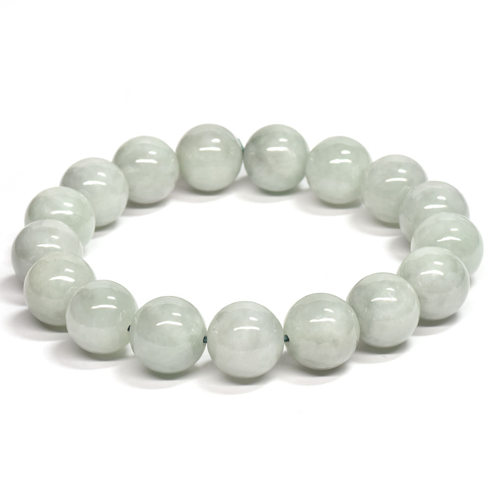 ミャンマー翡翠 ブレスレット 12-12.5mm #RM127