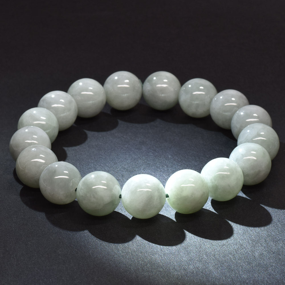 ミャンマー翡翠 ブレスレット 12-12.5mm #RM127