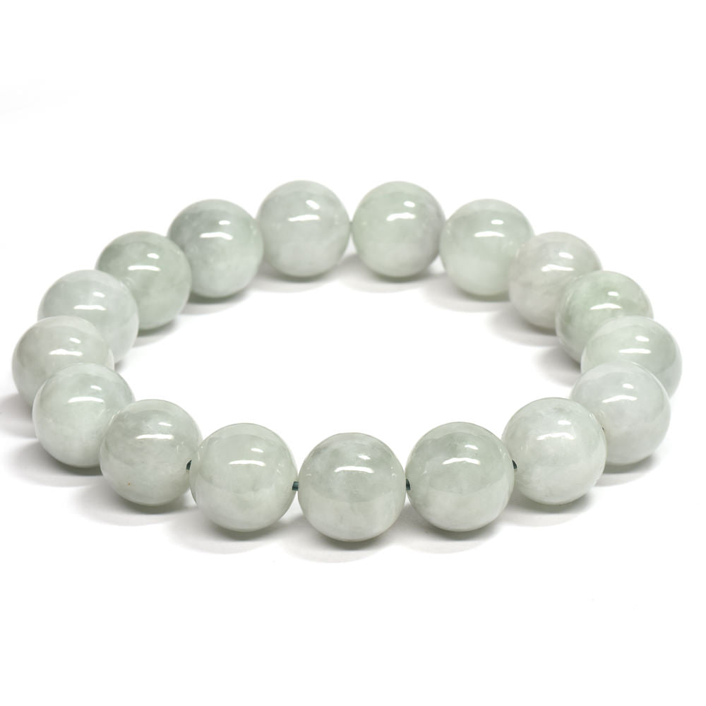 ミャンマー翡翠 ブレスレット 12mm #RM128