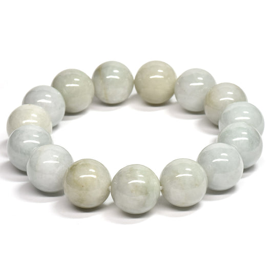 ミャンマー翡翠 ブレスレット 14mm #RM129