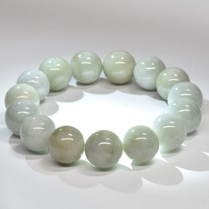 ミャンマー翡翠 ブレスレット 14mm #RM129