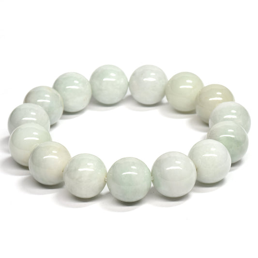 ミャンマー翡翠 ブレスレット 14mm #RM130