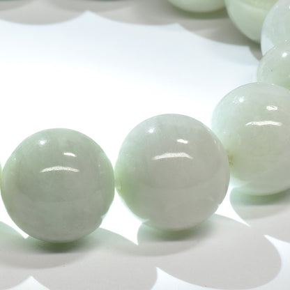 ミャンマー翡翠 ブレスレット 14mm #RM130