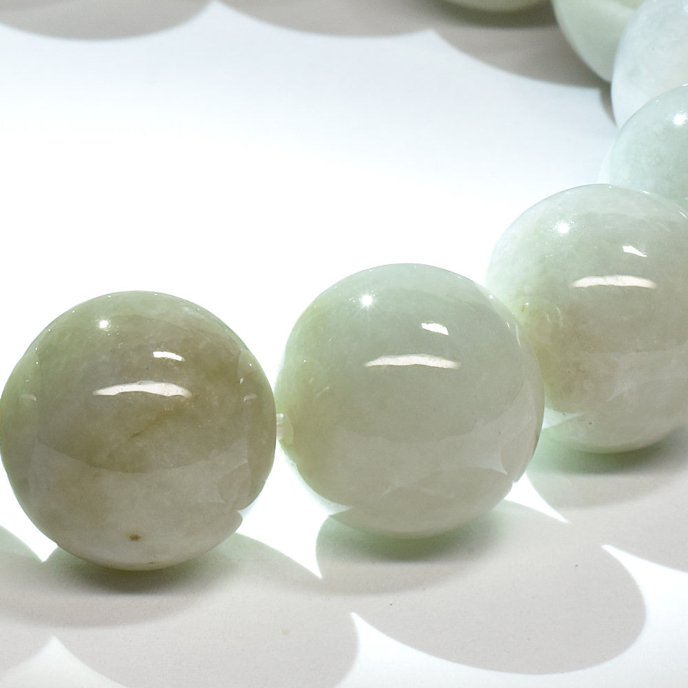 ミャンマー翡翠 ブレスレット 14mm #RM131