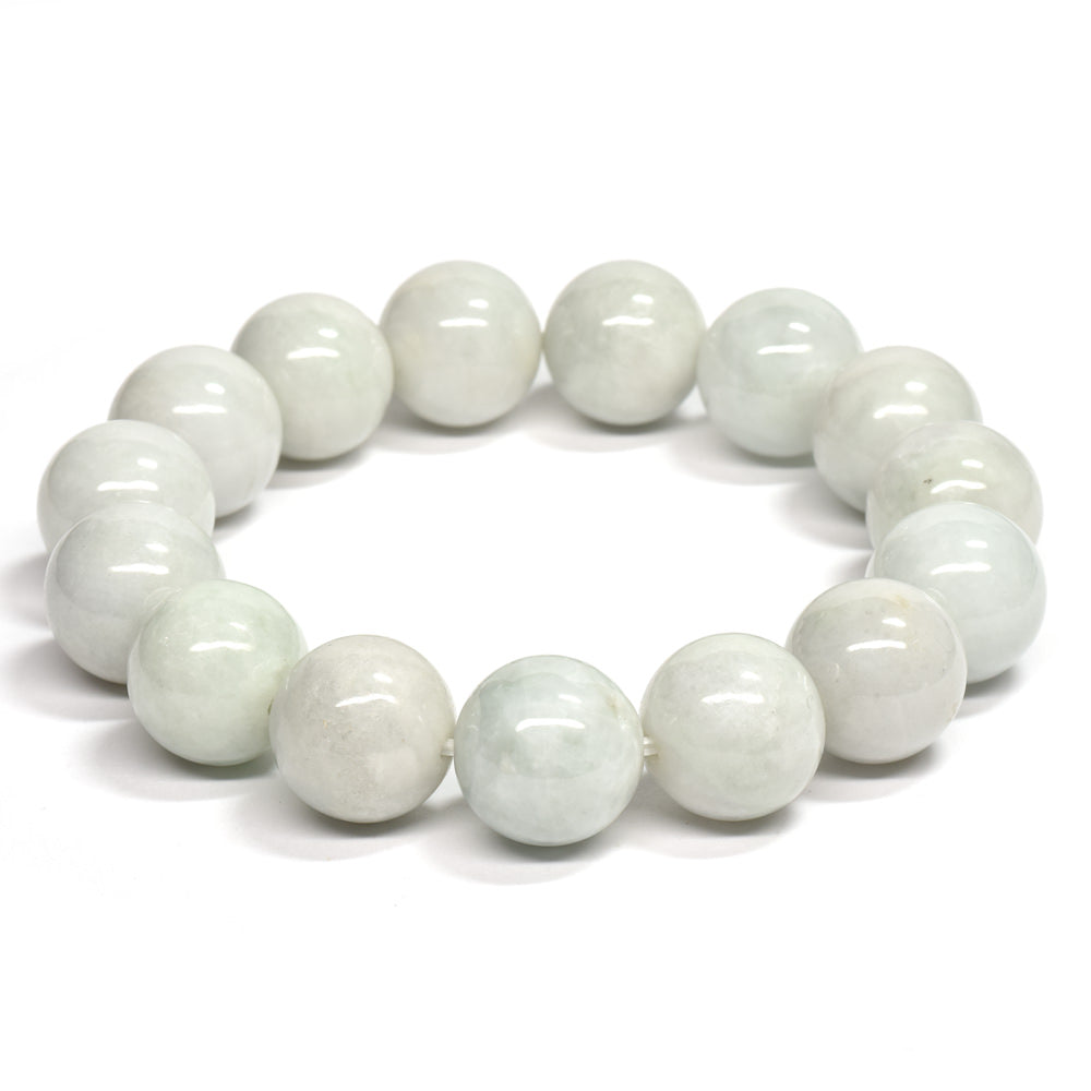 ミャンマー翡翠 ブレスレット 14mm #RM132