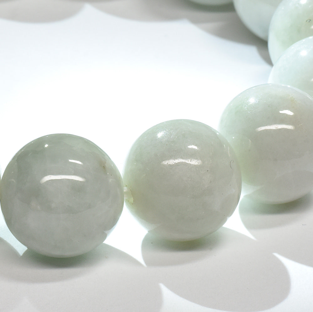 ミャンマー翡翠 ブレスレット 14mm #RM132