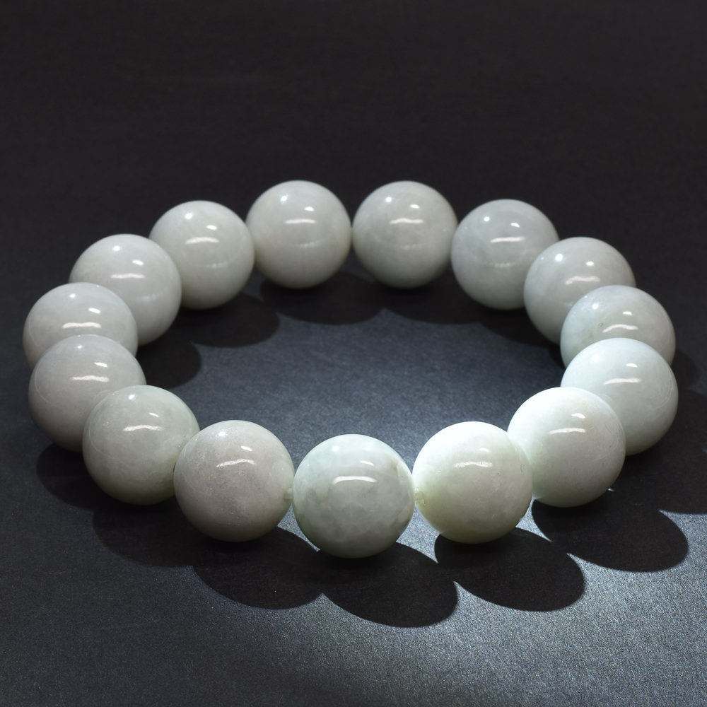 ミャンマー翡翠 ブレスレット 14mm #RM132