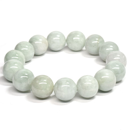 ミャンマー翡翠 ブレスレット 14mm #RM133