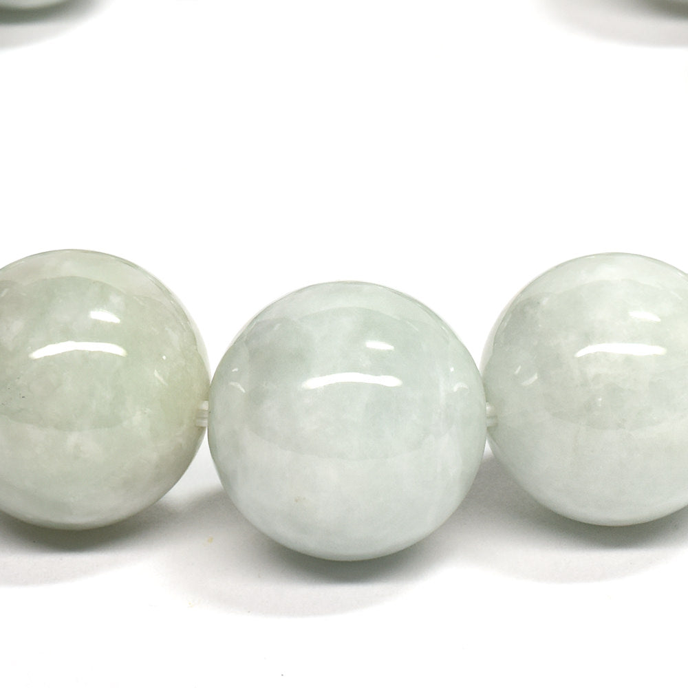 ミャンマー翡翠 ブレスレット 14mm #RM133