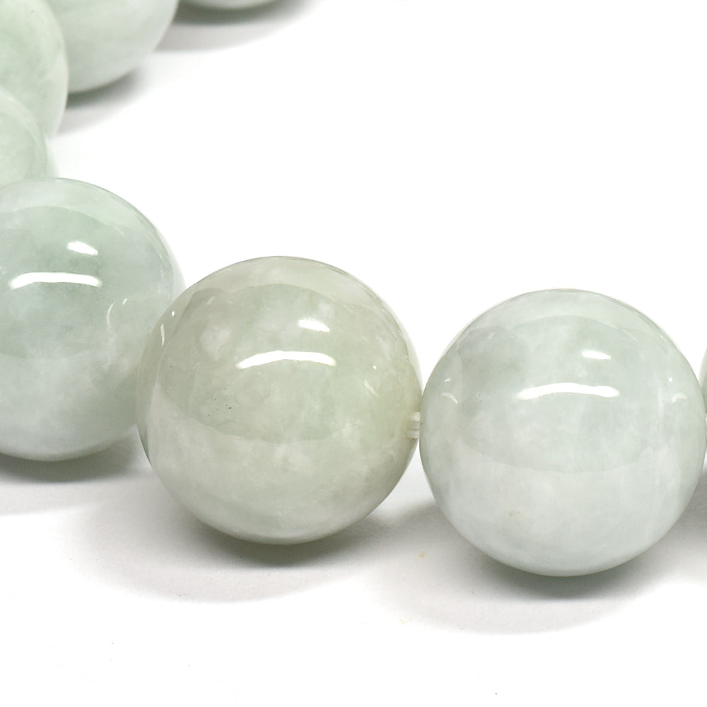 ミャンマー翡翠 ブレスレット 14mm #RM133