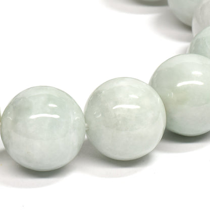 ミャンマー翡翠 ブレスレット 14mm #RM133