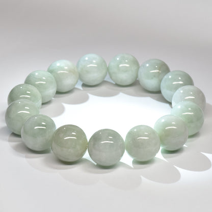 ミャンマー翡翠 ブレスレット 14mm #RM133