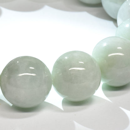 ミャンマー翡翠 ブレスレット 14mm #RM133