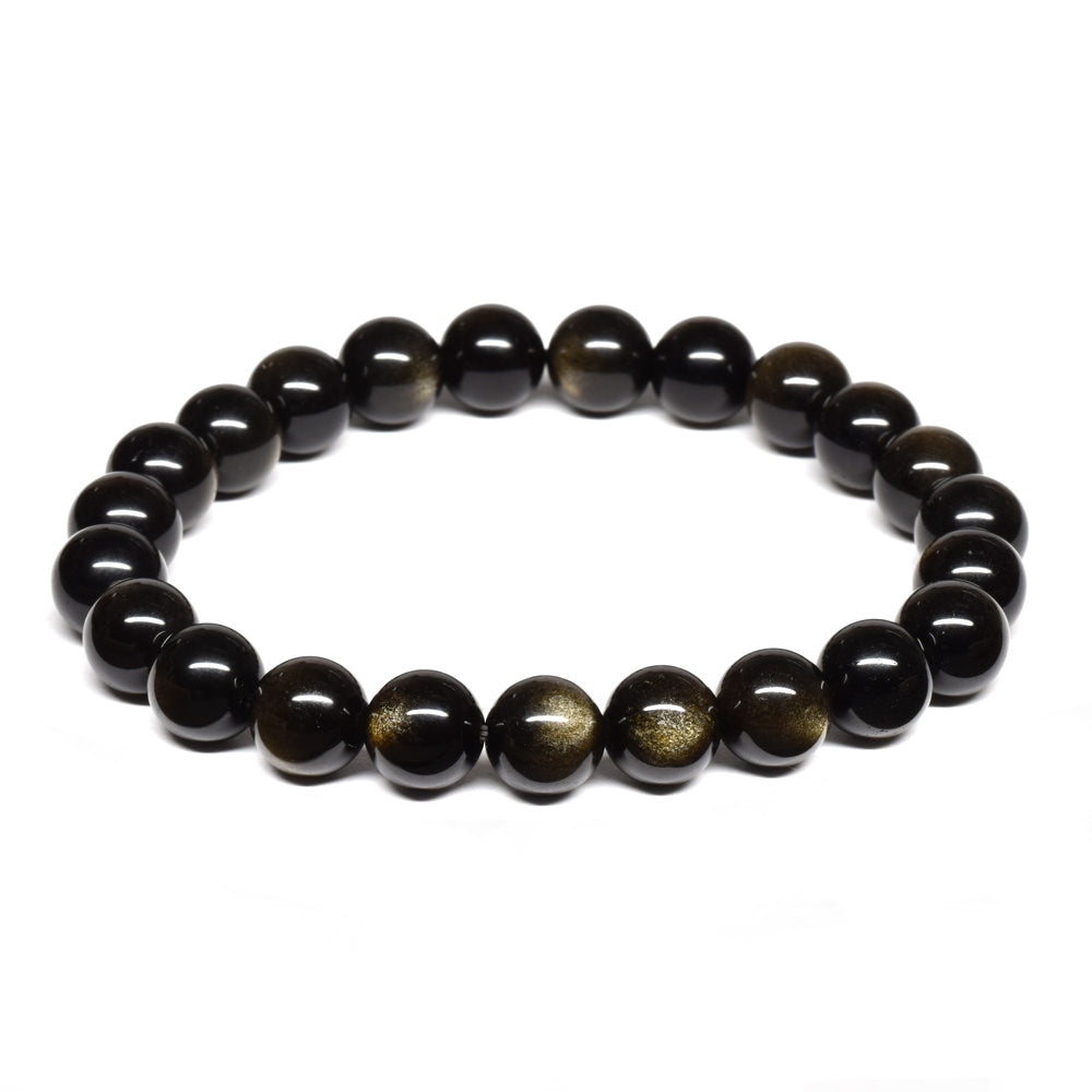 ゴールデンオブシディアン（ご奉仕品） ブレスレット 8mm #RM135T