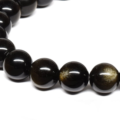 ゴールデンオブシディアン（ご奉仕品） ブレスレット 8mm #RM135T