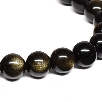 ゴールデンオブシディアン（ご奉仕品） ブレスレット 8mm #RM135T