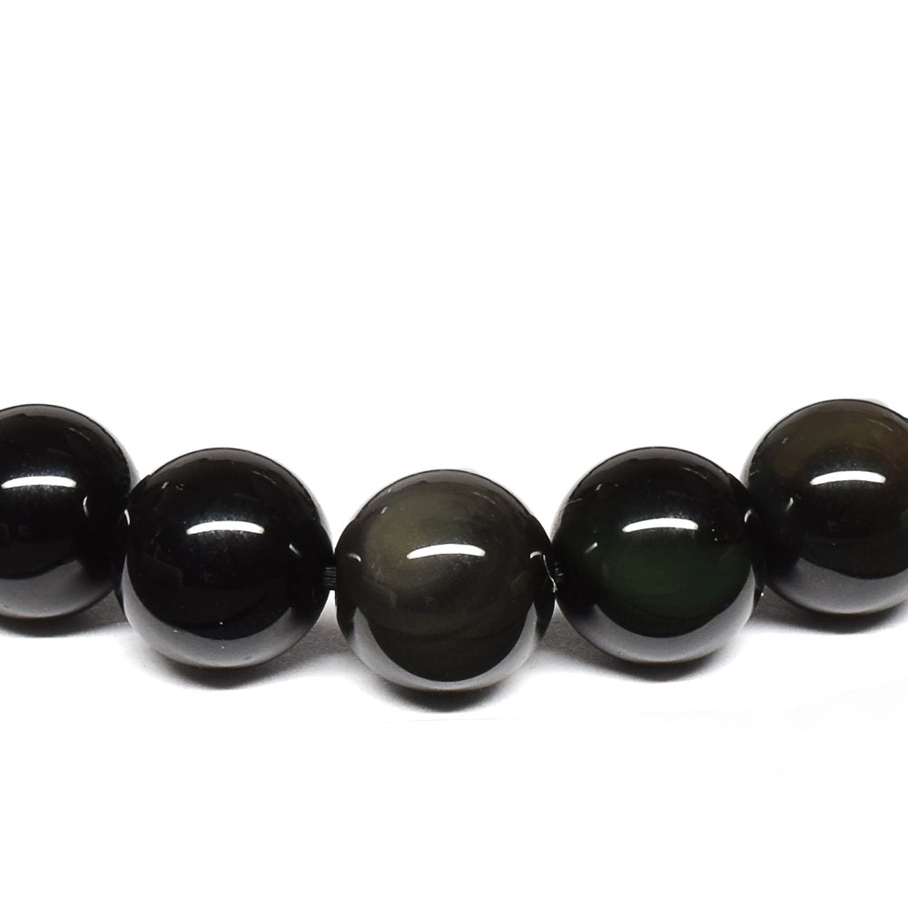 レインボーオブシディアン（ご奉仕品） ブレスレット 8mm #RM137T