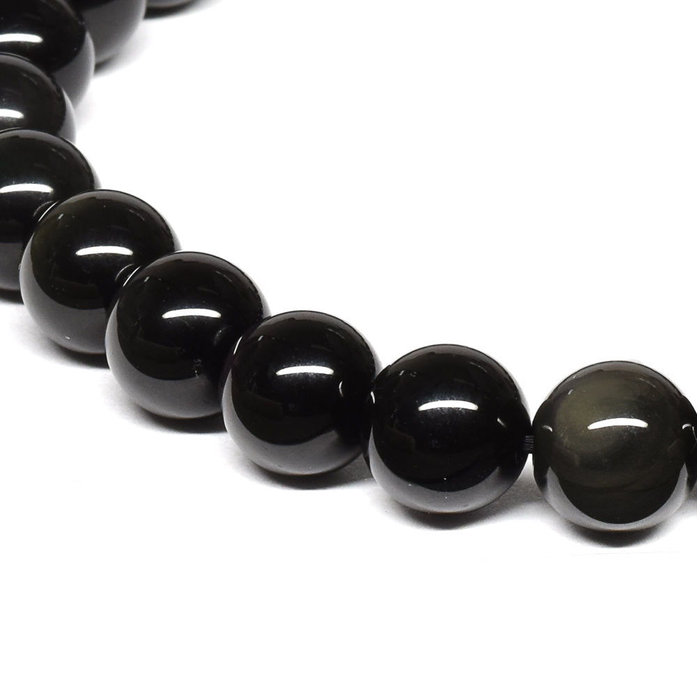 レインボーオブシディアン（ご奉仕品） ブレスレット 8mm #RM137T