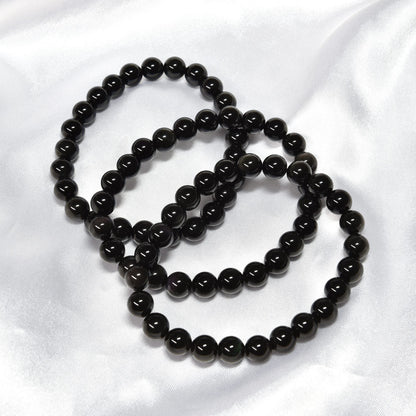 レインボーオブシディアン（ご奉仕品） ブレスレット 8mm #RM137T