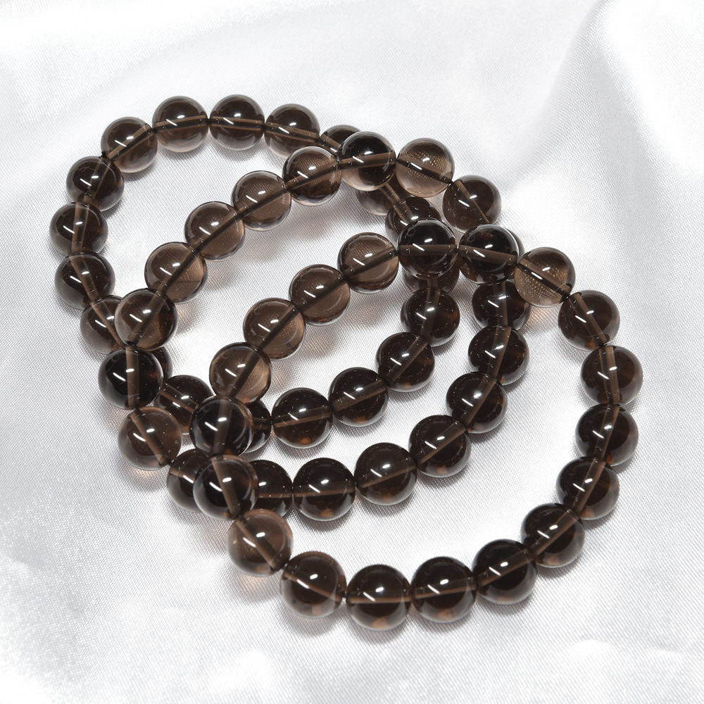 ブラックアイスオブシディアン（ご奉仕品） ブレスレット 10mm #RM139T