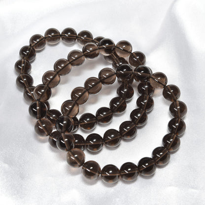 ブラックアイスオブシディアン（ご奉仕品） ブレスレット 10mm #RM139T