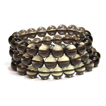 ブラックアイスオブシディアン（ご奉仕品） ブレスレット 10mm #RM139T