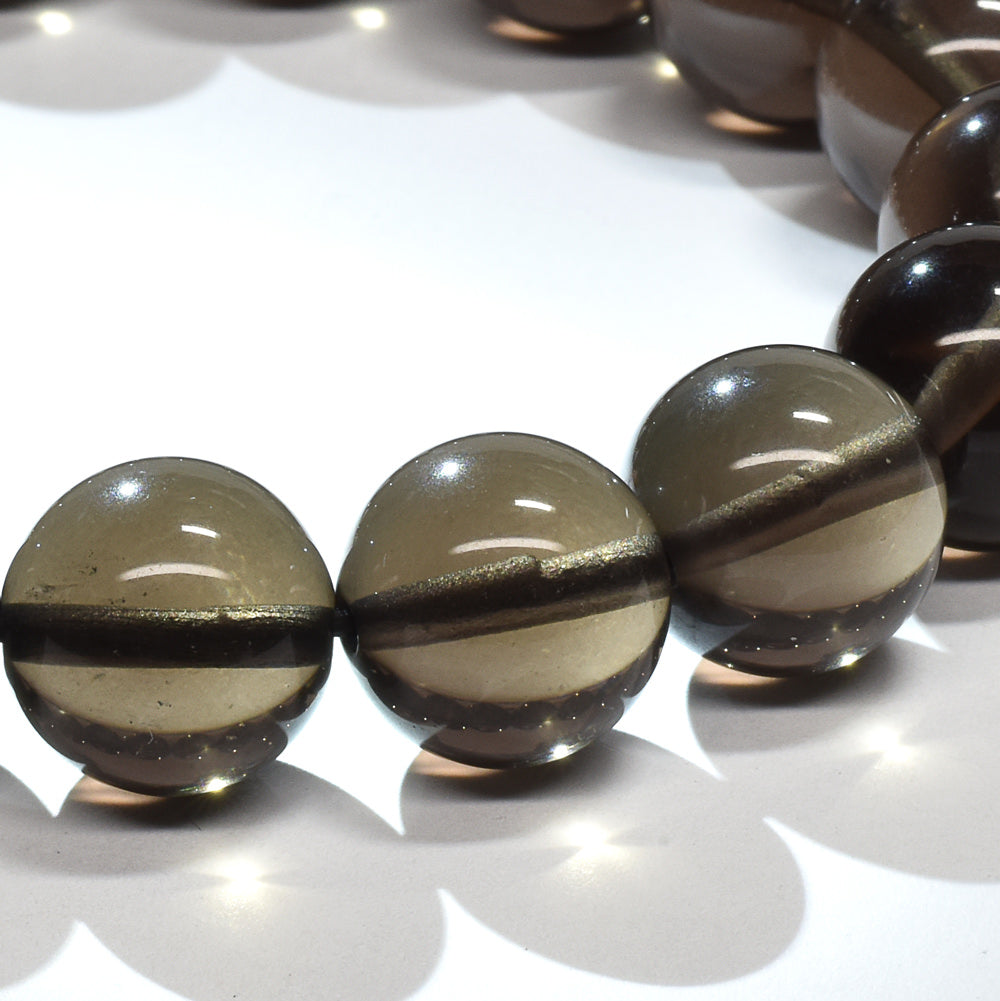 ブラックアイスオブシディアン（ご奉仕品） ブレスレット 12mm #RM140T