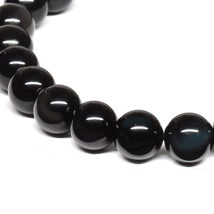 レインボーオブシディアン【一点物】 ブレスレット 8mm #RM146