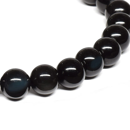 レインボーオブシディアン【一点物】 ブレスレット 8mm #RM146