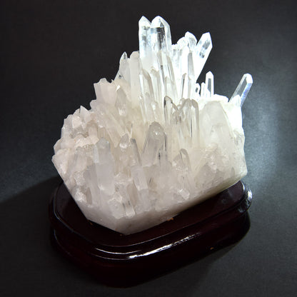 中国産 天然水晶クラスター 120x83x90mm #RM168