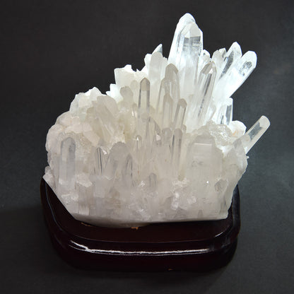 中国産 天然水晶クラスター 120x83x90mm #RM168