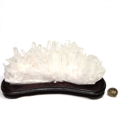 中国産 天然水晶クラスター 263x150x110mm #RM170