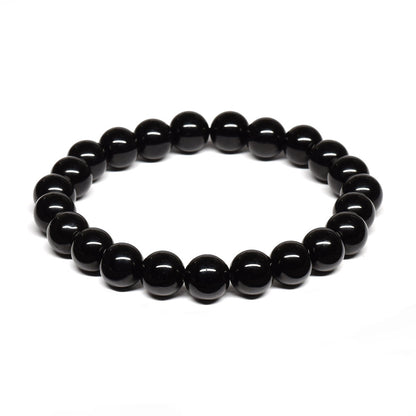 (ご奉仕品)チベット産モリオン ブレスレット 8mm #T3208