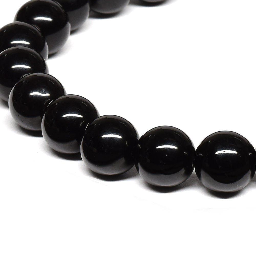 (ご奉仕品)チベット産モリオン ブレスレット 8mm #T3208