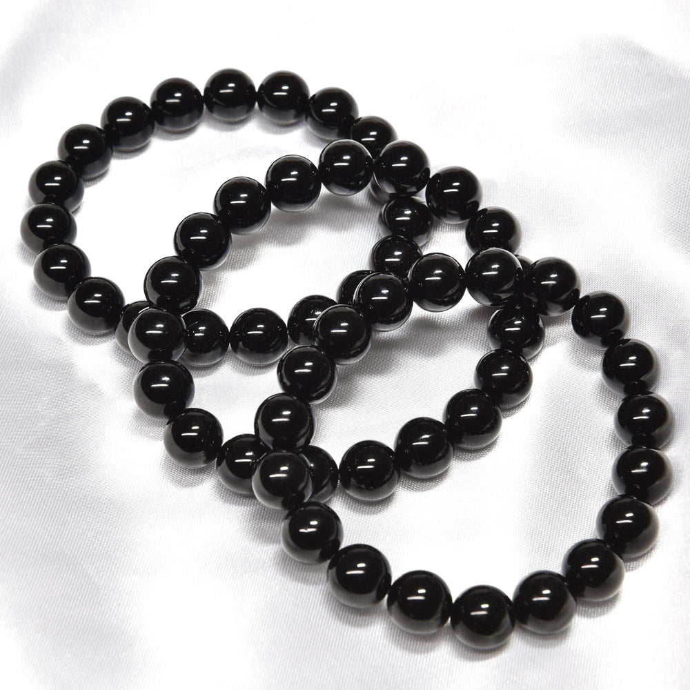 (ご奉仕品)チベット産モリオン ブレスレット 10mm #T3210