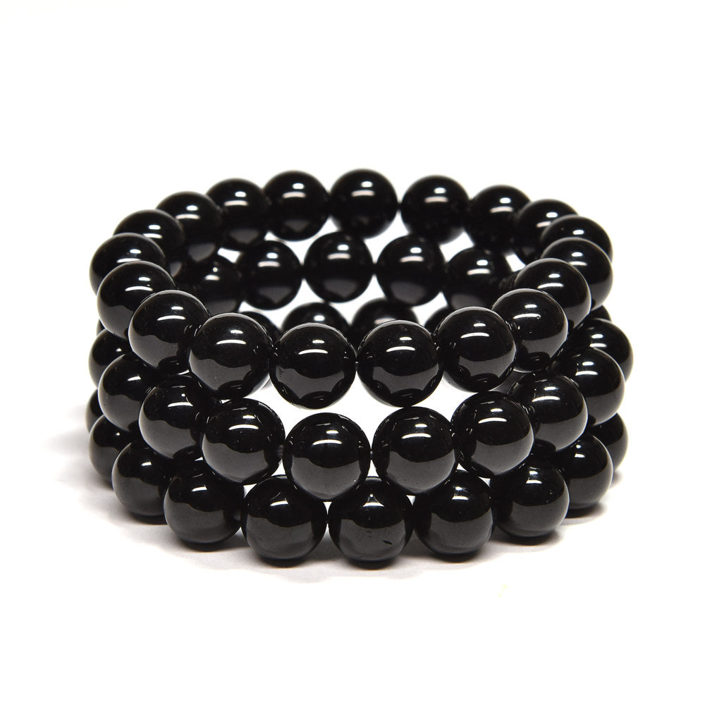 (ご奉仕品)チベット産モリオン ブレスレット 10mm #T3210