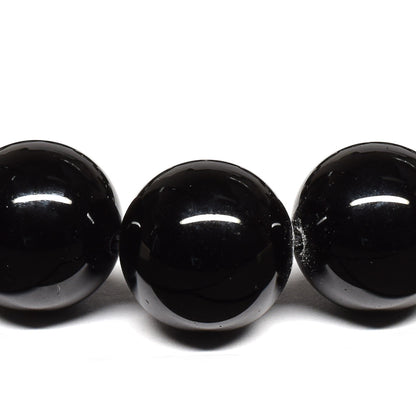 (ご奉仕品)チベット産モリオン ブレスレット 14mm #T3214