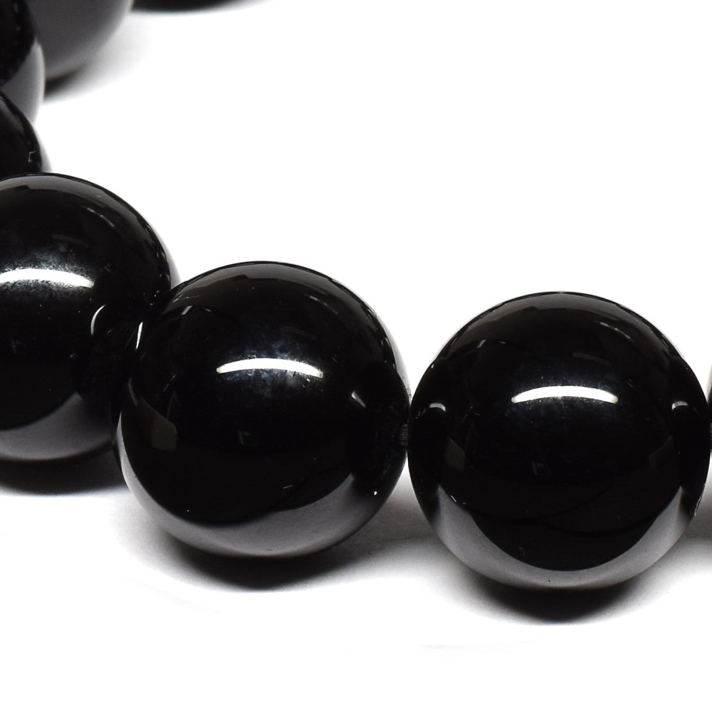 チベット産モリオン ブレスレット 14mm【一点物】#RM173