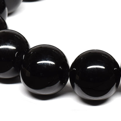 チベット産モリオン ブレスレット 14mm【一点物】#RM173