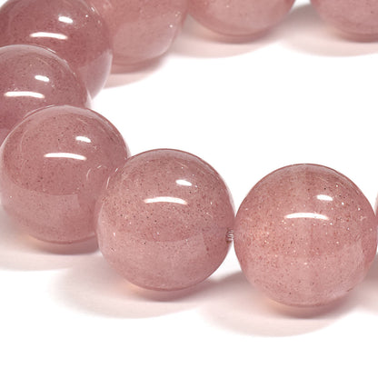 [大玉]ピンクエピドート・イン・クォーツ  ブレスレット 17mm #SA041