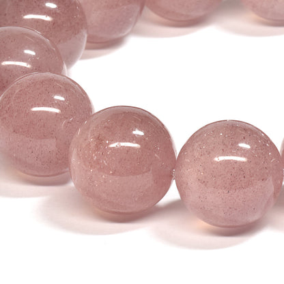 [大玉]ピンクエピドート・イン・クォーツ  ブレスレット 17mm #SA044