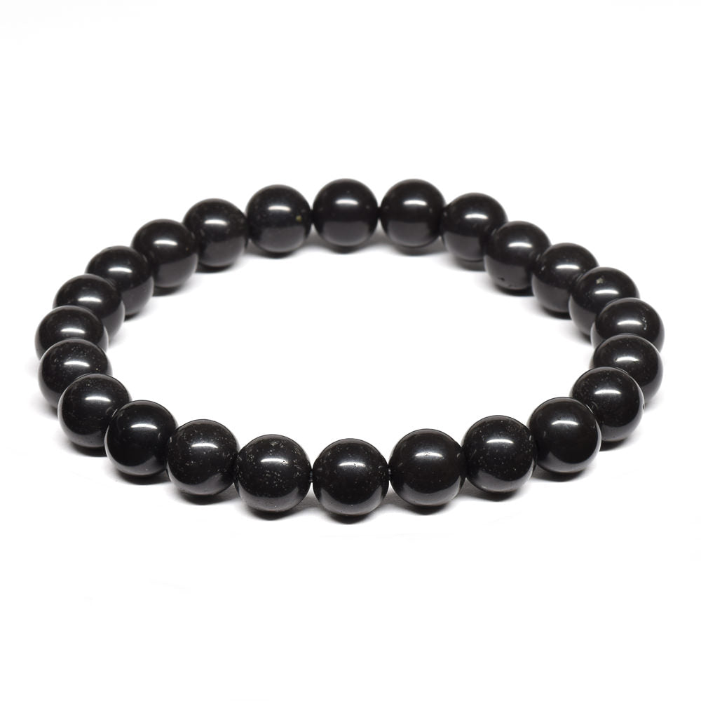 香川県産 サヌカイト ブレスレット 8mm #SA079