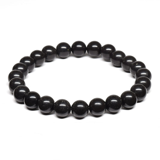 香川県産 サヌカイト ブレスレット 8mm #SA079