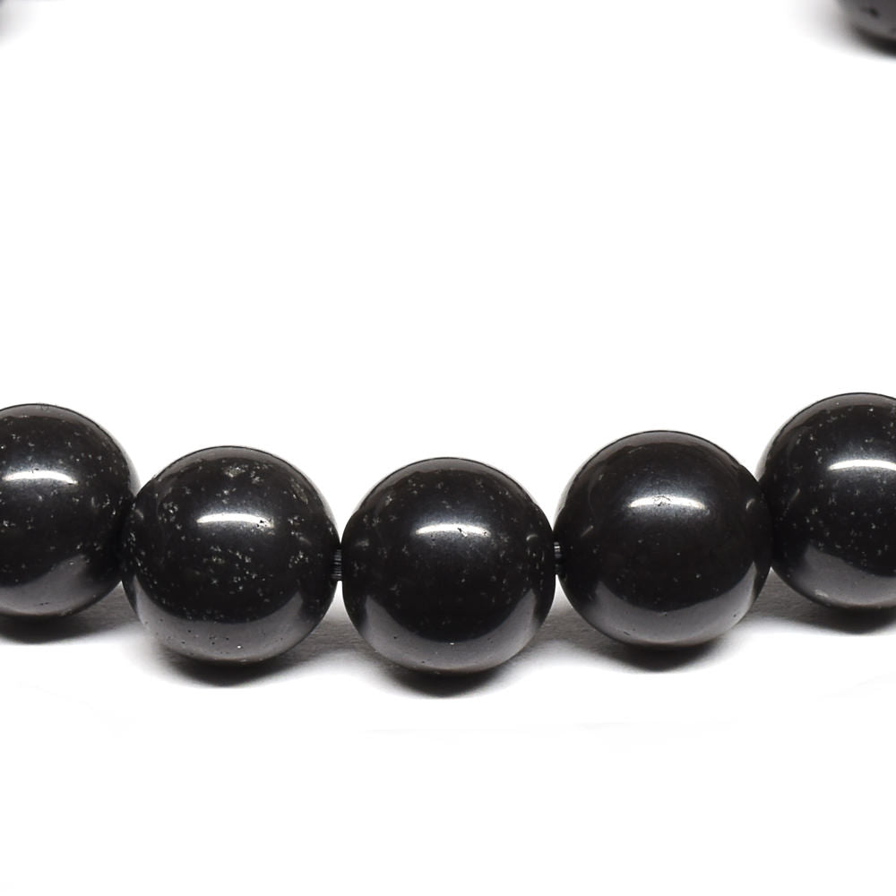 香川県産 サヌカイト ブレスレット 8mm #SA079