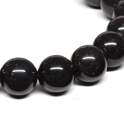 香川県産 サヌカイト ブレスレット 10mm #SA080