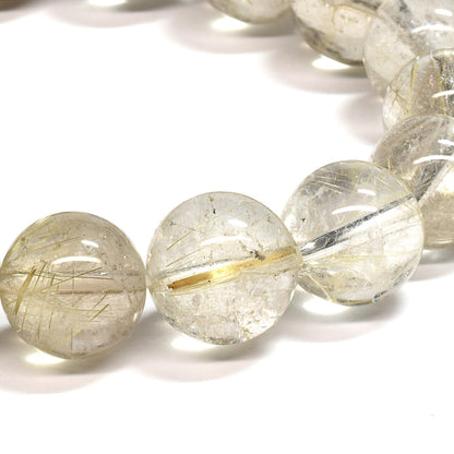 ゴールドルチルクォーツ ブレスレット 12-13mm #SA095